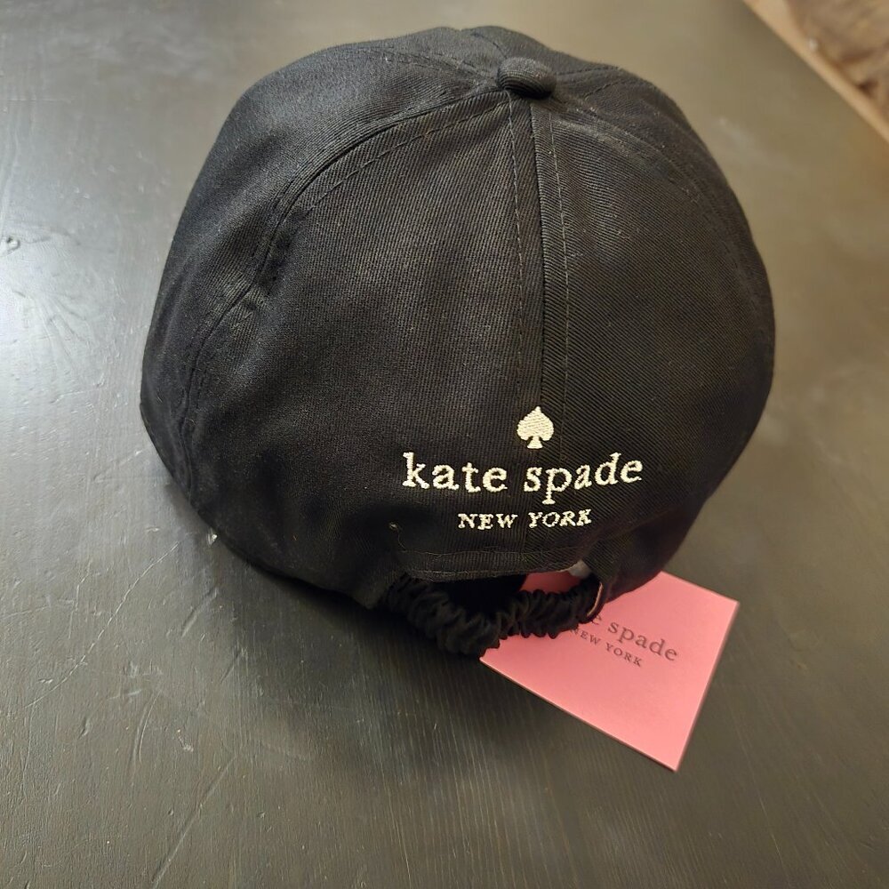 Kate Spade Embroidered Twill Baseball Cap NWT - Picture 3 of 7